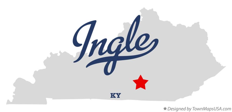 Map of Ingle Kentucky KY