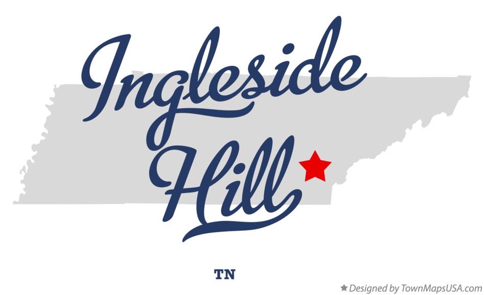Map of Ingleside Hill Tennessee TN