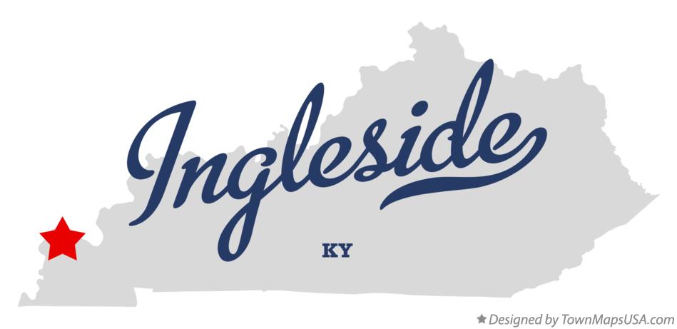 Map of Ingleside Kentucky KY