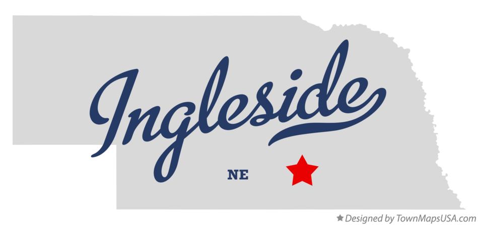 Map of Ingleside Nebraska NE