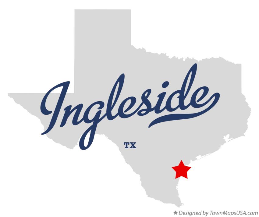 Map of Ingleside Texas TX