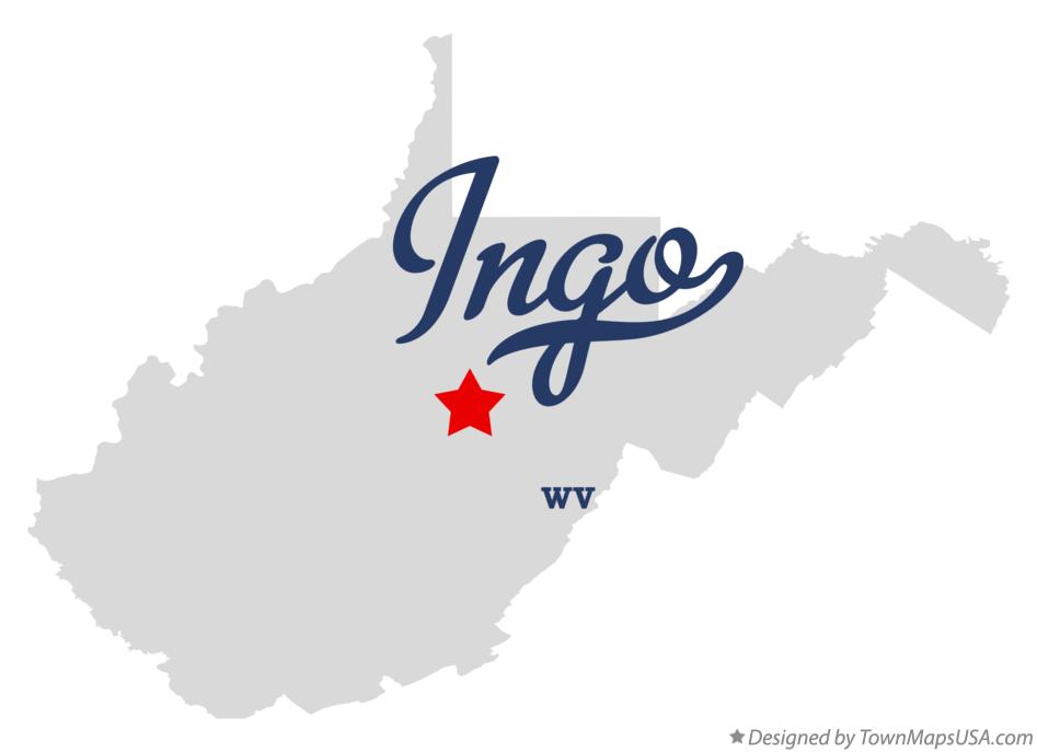 Map of Ingo West Virginia WV