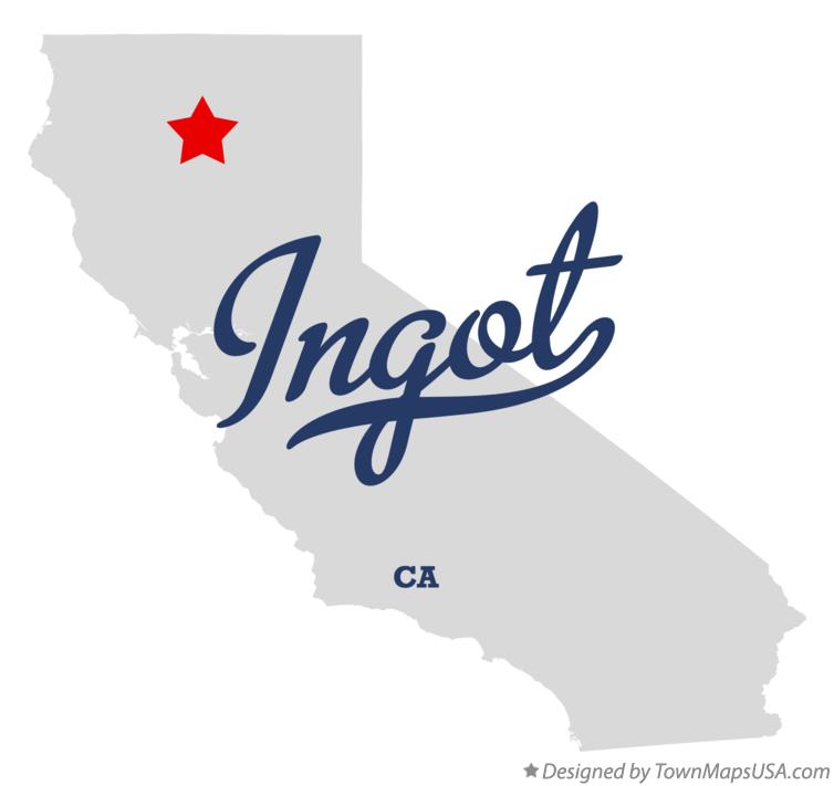 Map of Ingot California CA