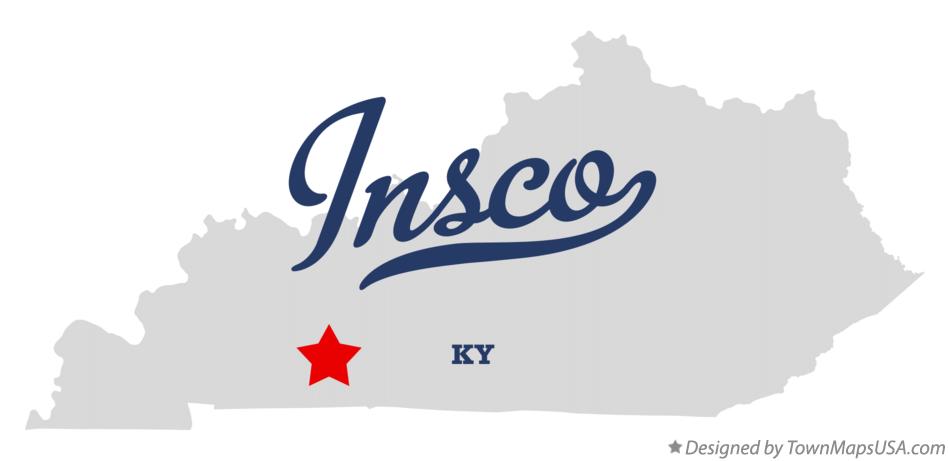 Map of Insco Kentucky KY