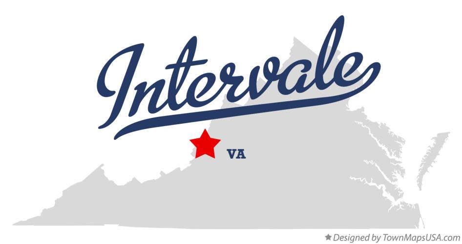 Map of Intervale Virginia VA