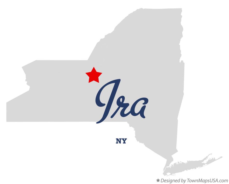 Map of Ira New York NY