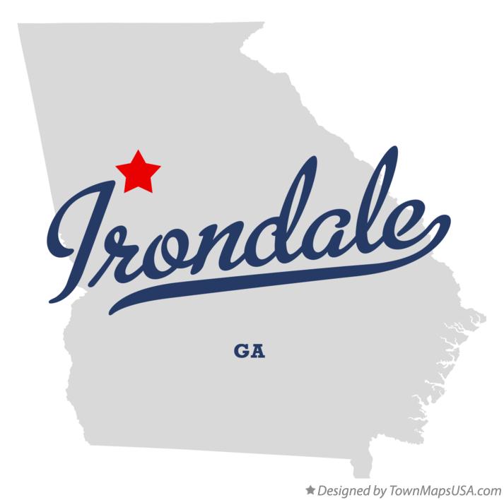 Map of Irondale Georgia GA