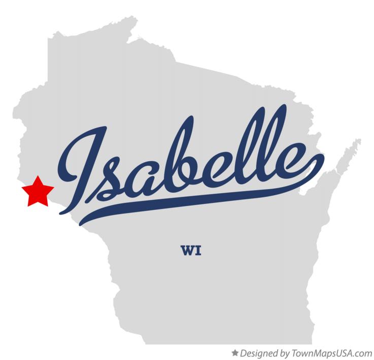 Map of Isabelle Wisconsin WI
