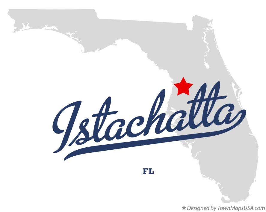 Map of Istachatta Florida FL