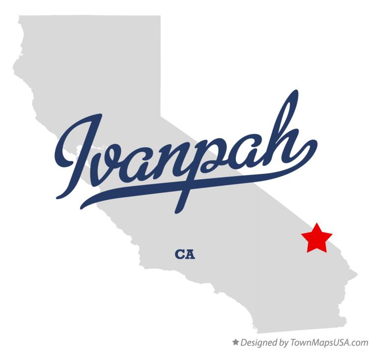 Map of Ivanpah California CA
