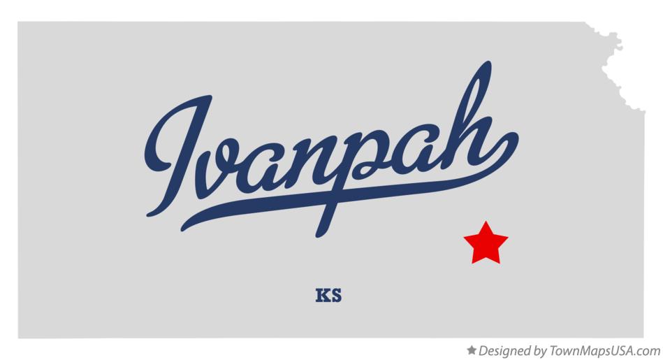 Map of Ivanpah Kansas KS