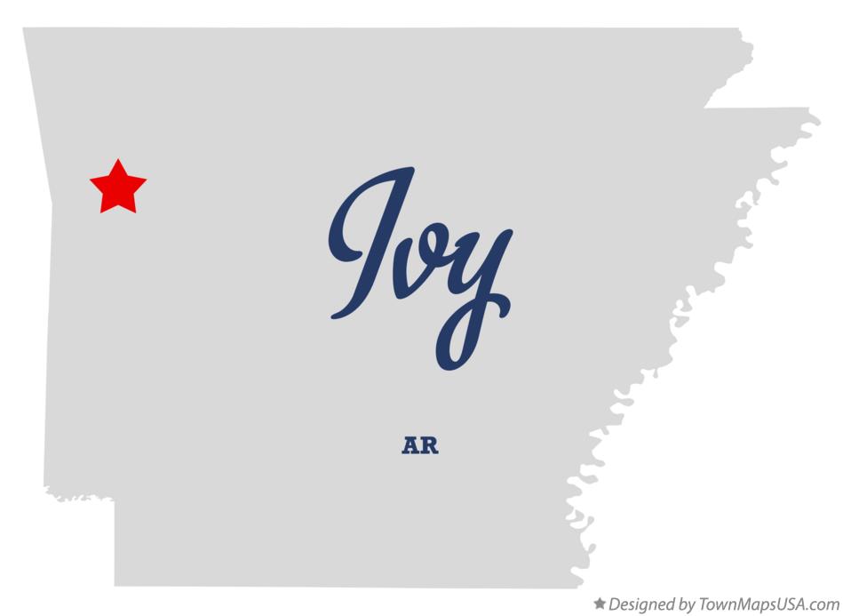 Map of Ivy Arkansas AR