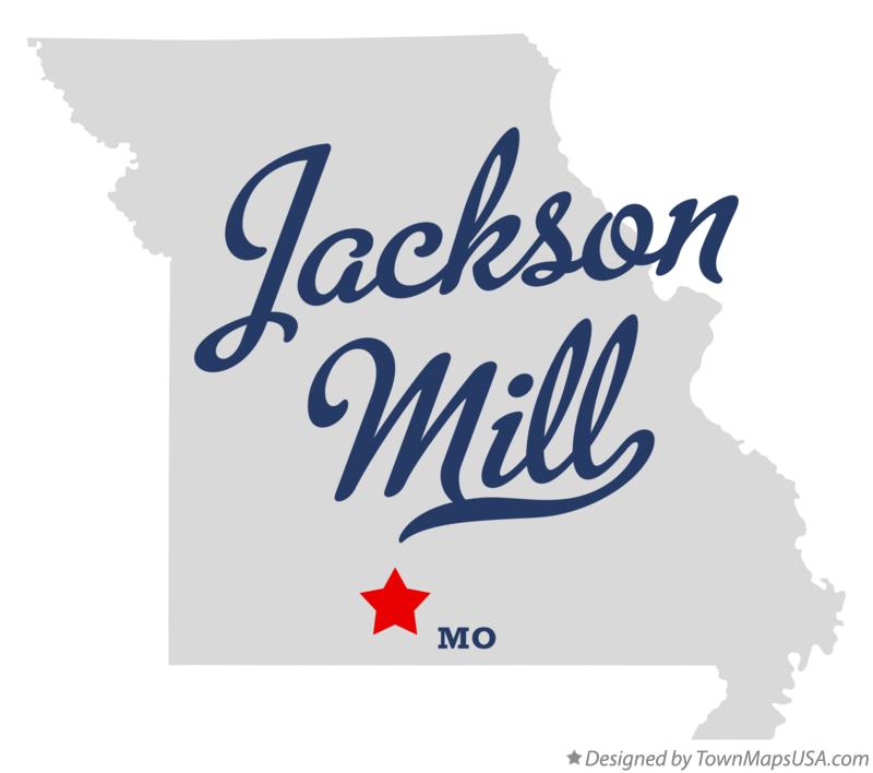 Map of Jackson Mill Missouri MO