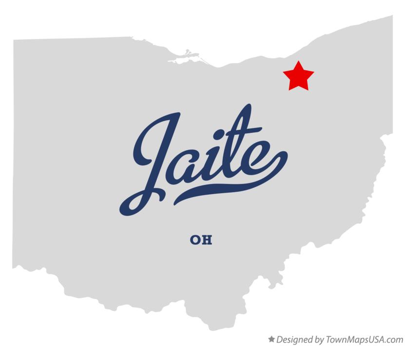 Map of Jaite Ohio OH