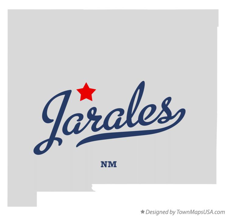 Map of Jarales New Mexico NM