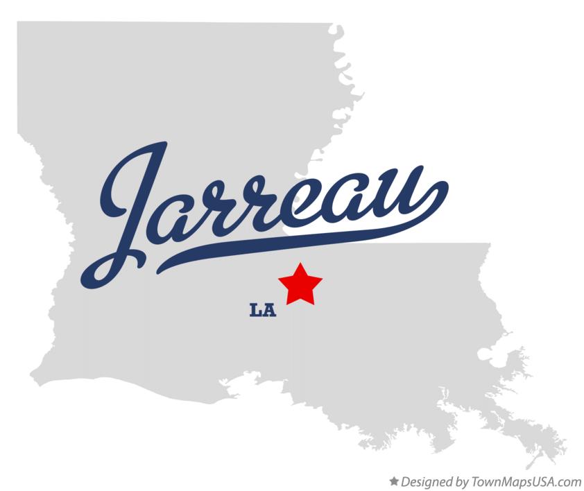 Map of Jarreau Louisiana LA
