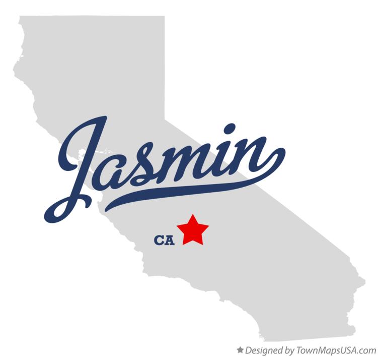 Map of Jasmin California CA