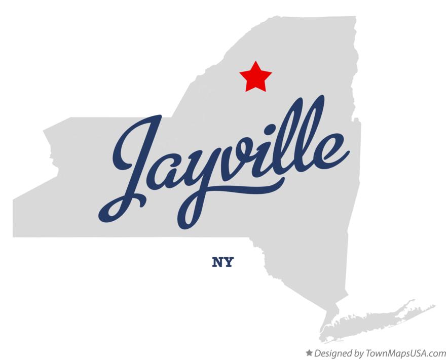 Map of Jayville New York NY