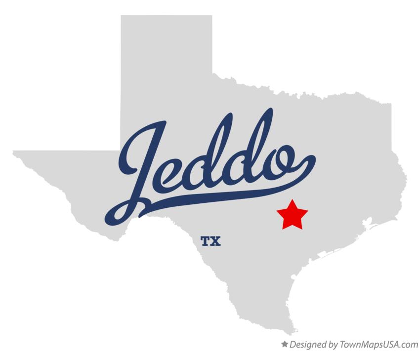 Map of Jeddo Texas TX