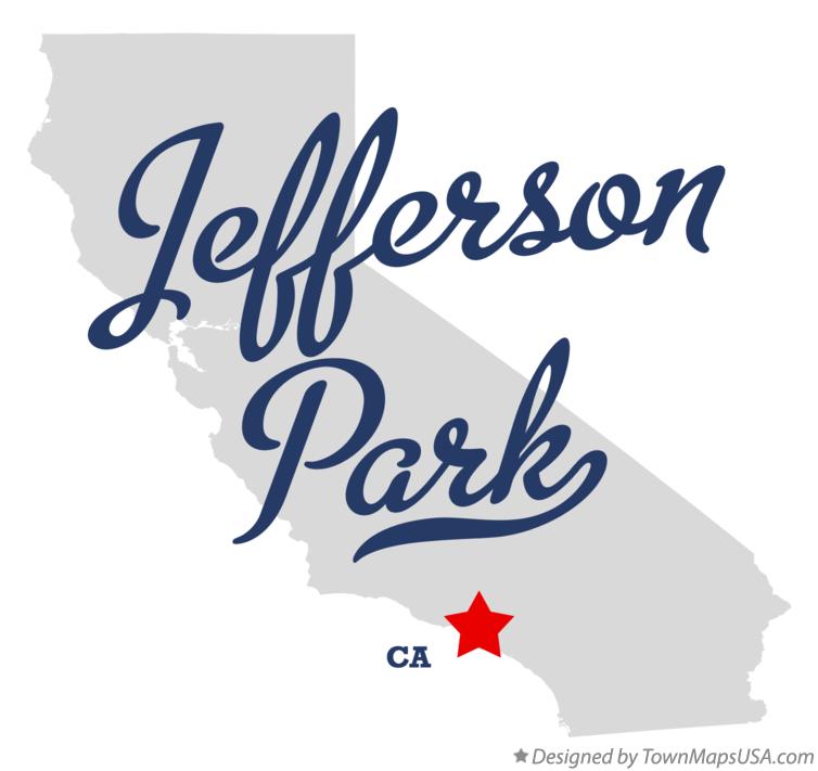 Map of Jefferson Park California CA