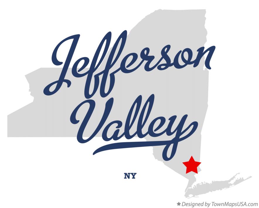 Map of Jefferson Valley New York NY