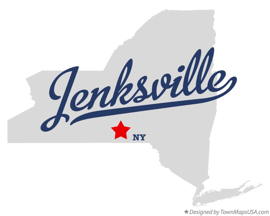 Map of Jenksville New York NY
