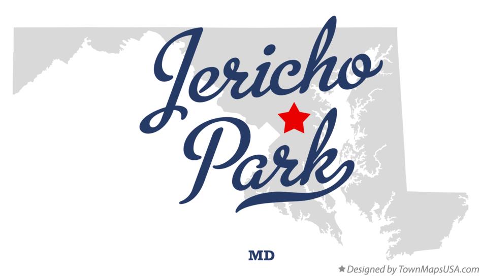 Map of Jericho Park Maryland MD