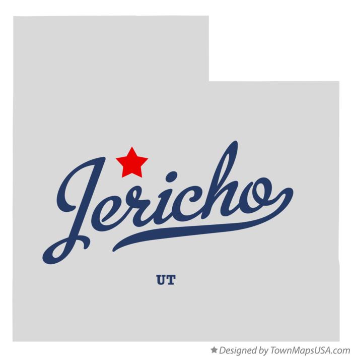 Map of Jericho Utah UT