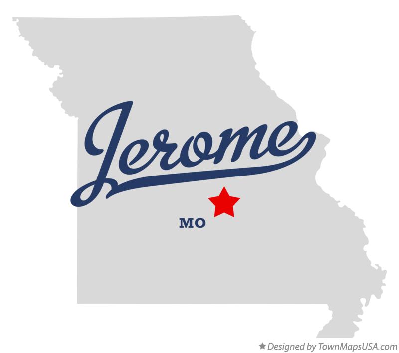 Map of Jerome Missouri MO