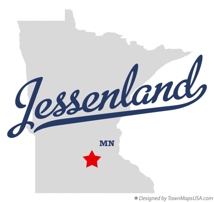 Map of Jessenland Minnesota MN