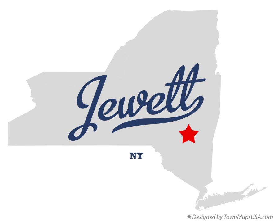 Map of Jewett New York NY