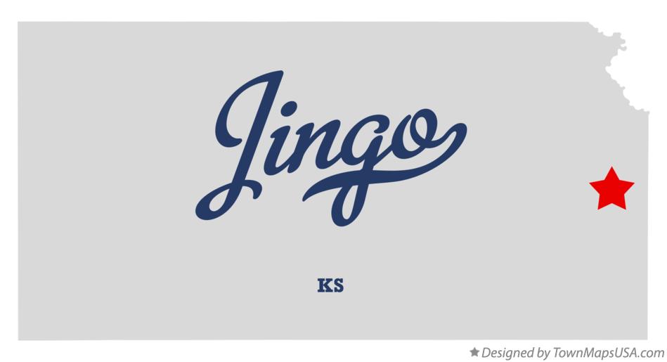 Map of Jingo Kansas KS