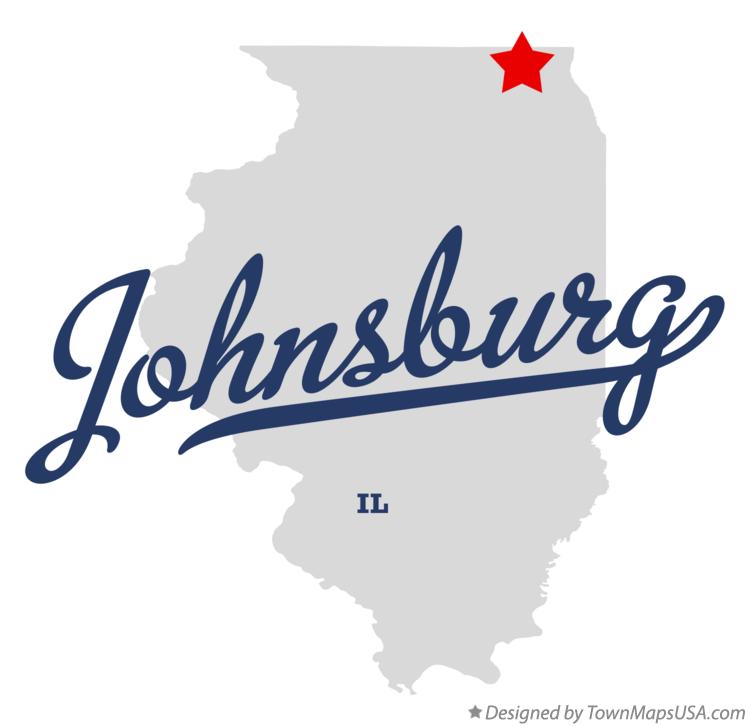 Map of Johnsburg Illinois IL