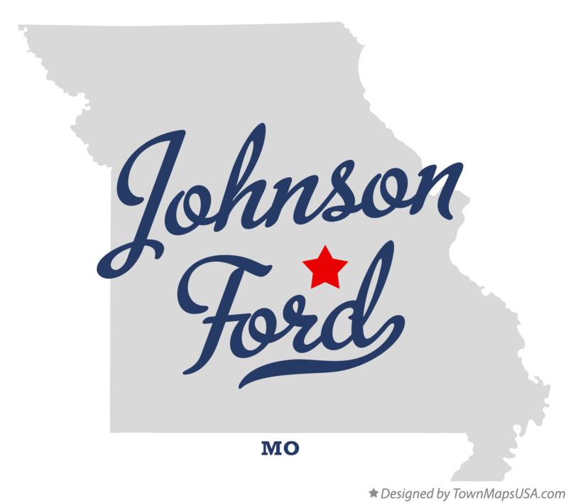 Map of Johnson Ford Missouri MO