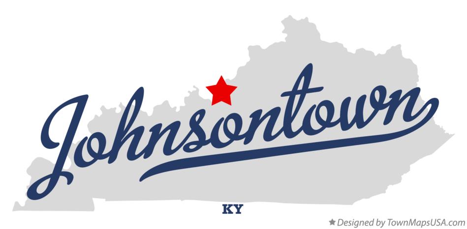Map of Johnsontown Kentucky KY