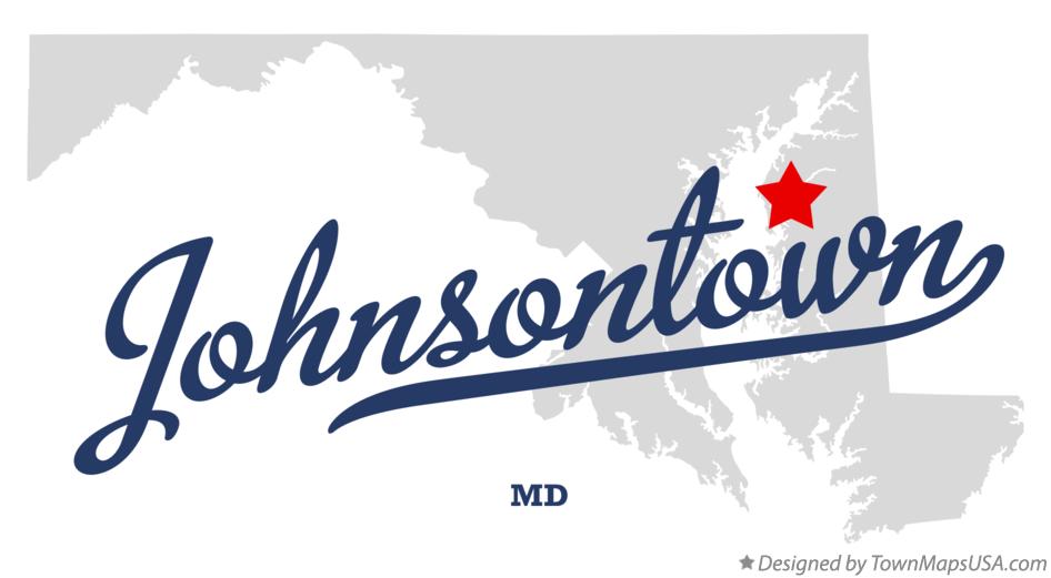 Map of Johnsontown Maryland MD