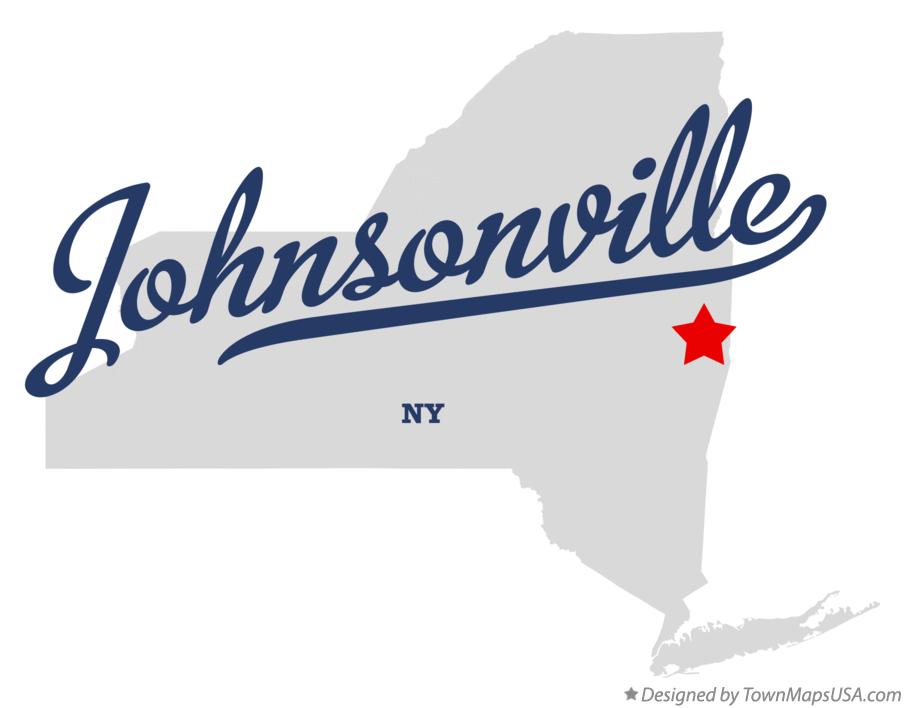 Map of Johnsonville New York NY