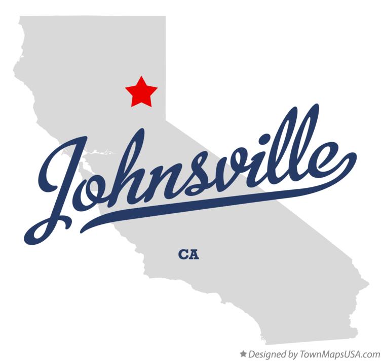 Map of Johnsville California CA