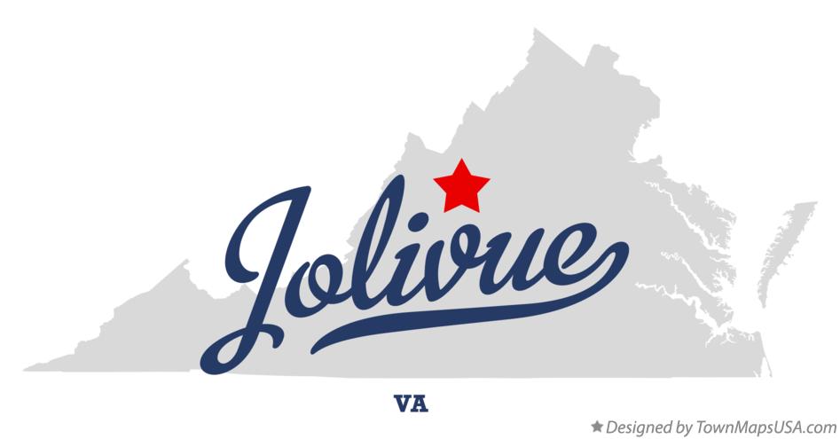 Map of Jolivue Virginia VA