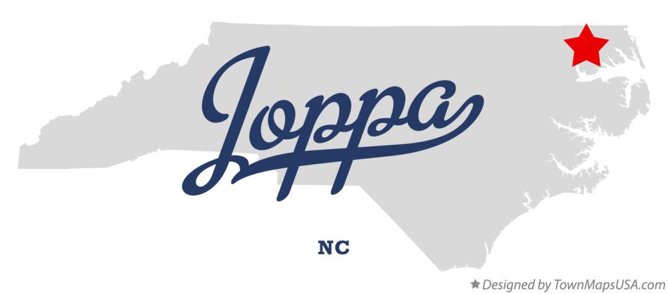 Map of Joppa North Carolina NC