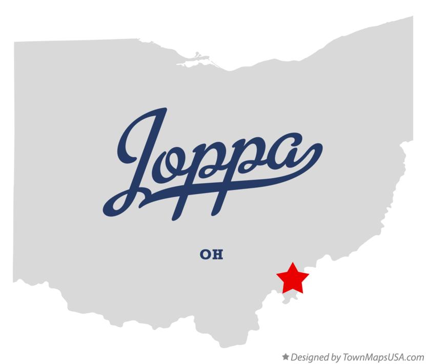 Map of Joppa Ohio OH