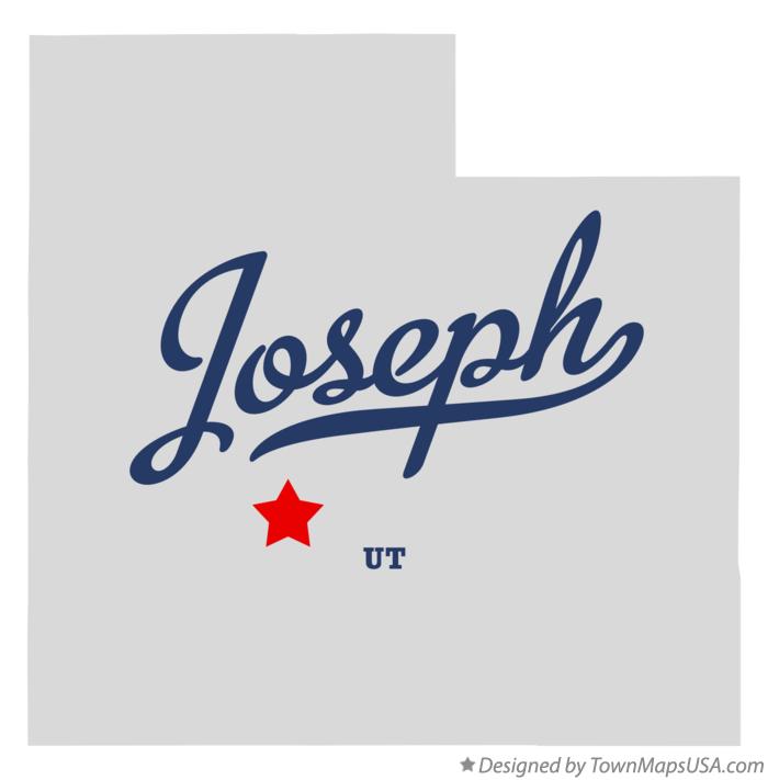 Map of Joseph Utah UT