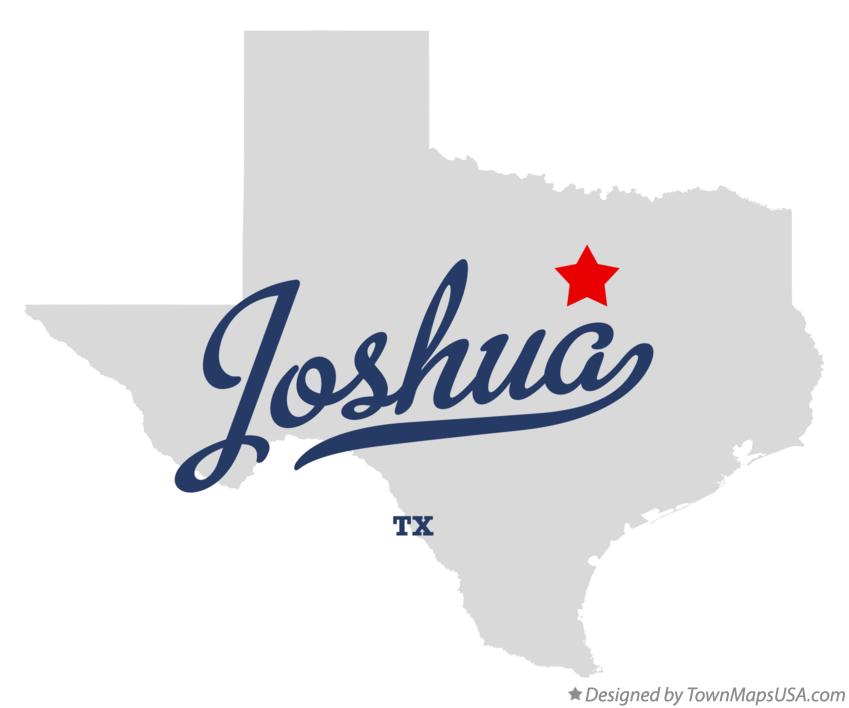 Map of Joshua Texas TX