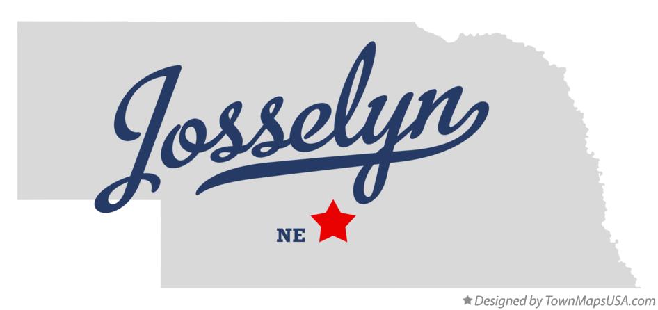 Map of Josselyn Nebraska NE