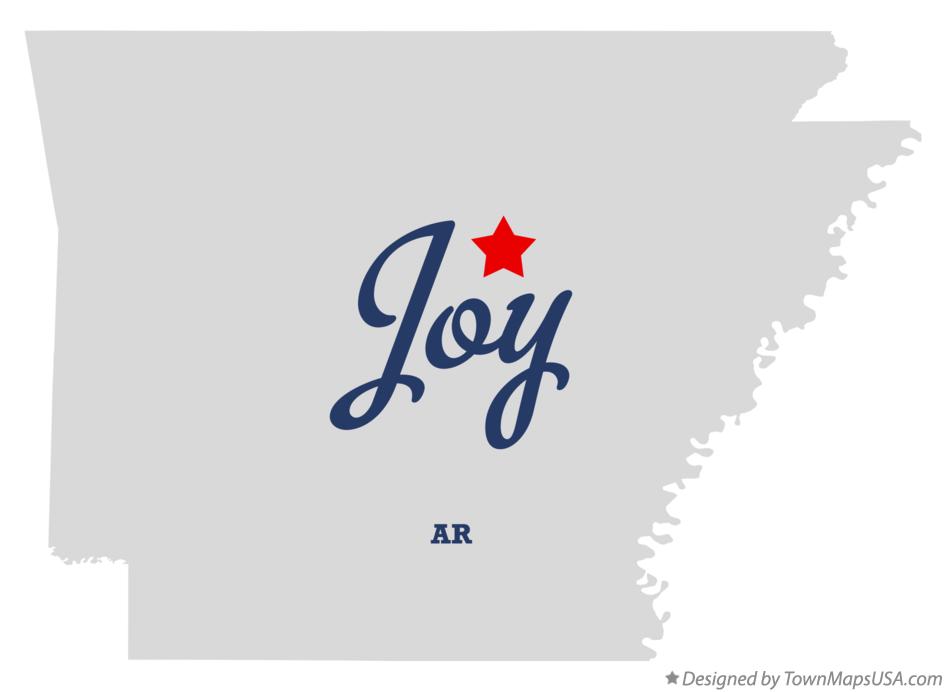 Map of Joy Arkansas AR
