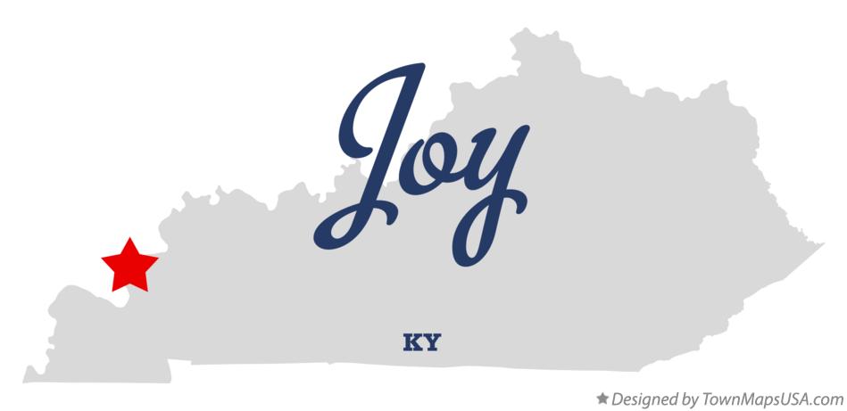 Map of Joy Kentucky KY