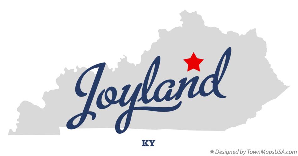 Map of Joyland Kentucky KY