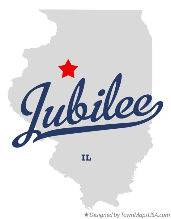 Map of Jubilee Illinois IL