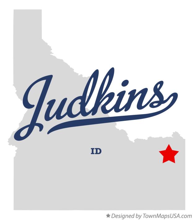 Map of Judkins Idaho ID