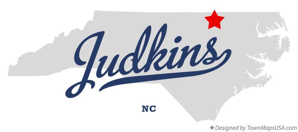 Map of Judkins North Carolina NC